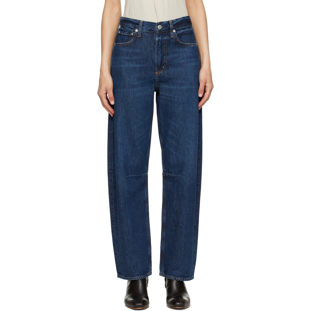 Citizens of Humanity Blue Miro Long Relaxed Jeans