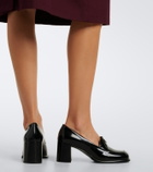 Prada Patent leather loafer pumps
