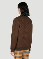 Wales Bonner - Henri Sweater in Brown