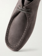 Jil Sander - Suede Derby Shoes - Gray