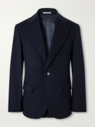 Brunello Cucinelli - Wool-Felt Suit Jacket - Blue