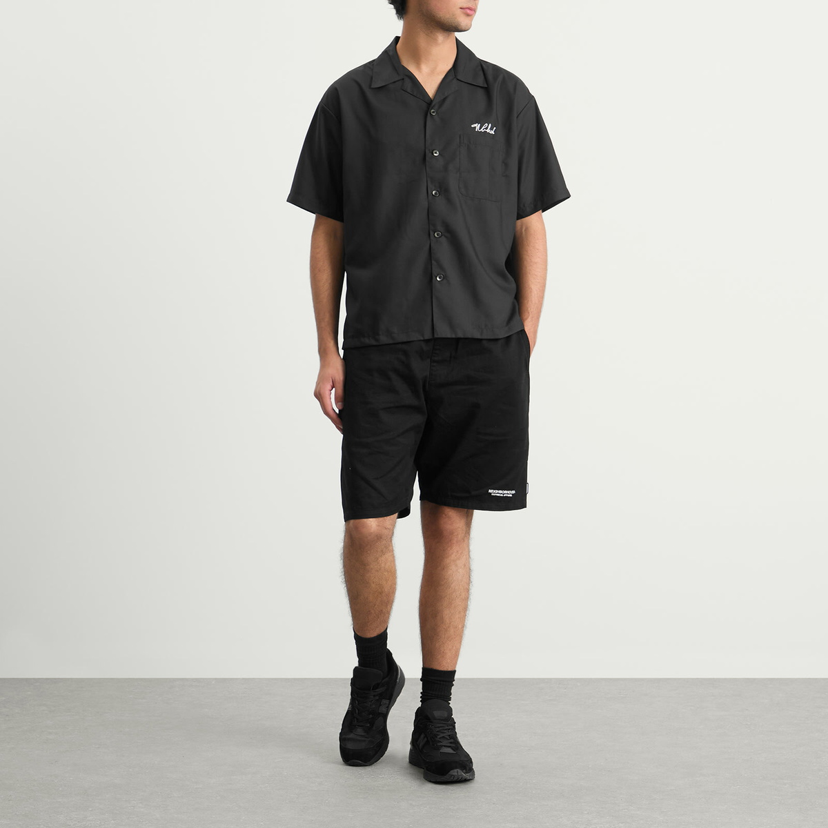 Neighborhood Men's Easy Shorts in Black
