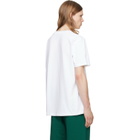 Casablanca White Sport Type Oversized Short Sleeve T‑shirt