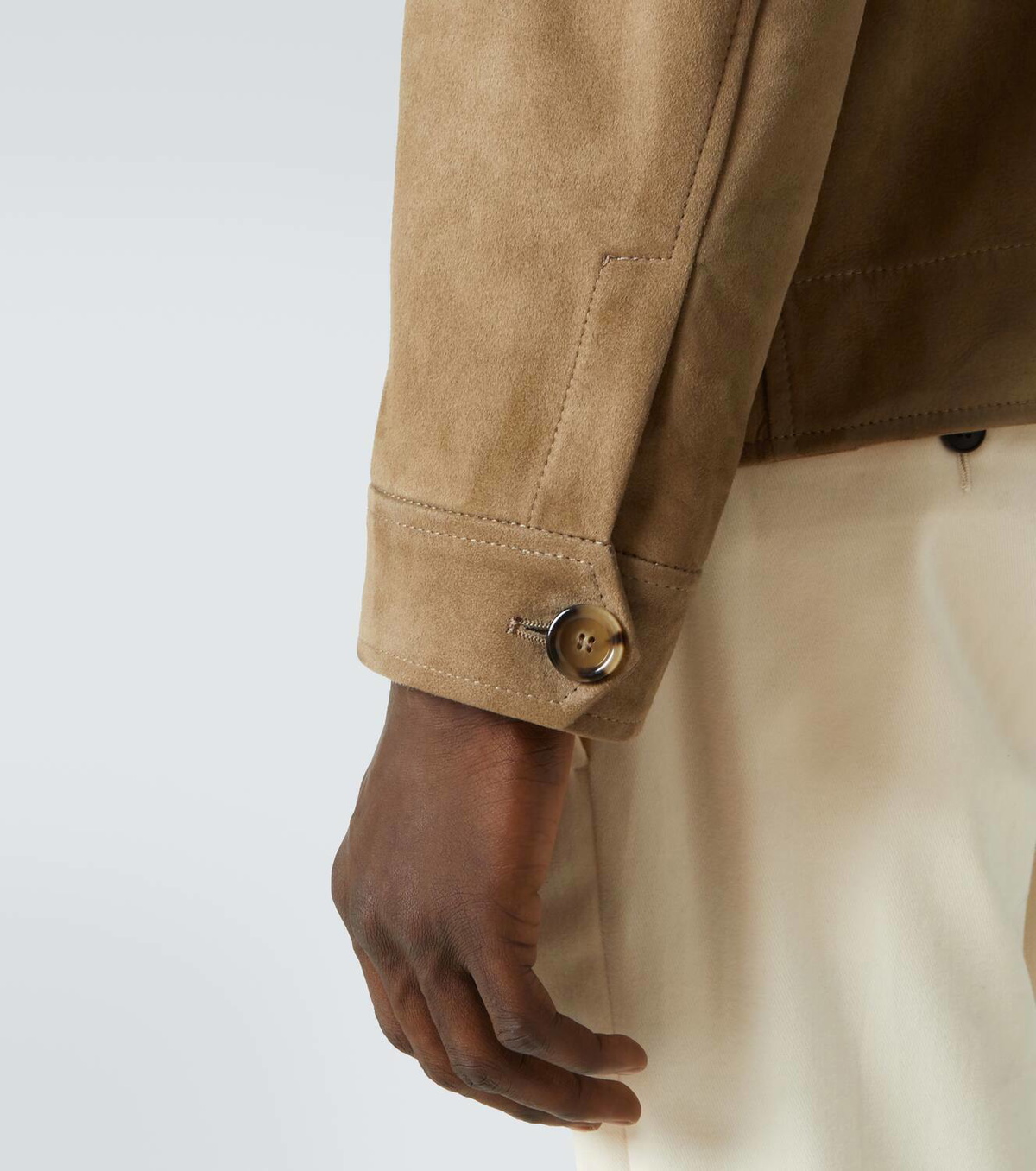 Lardini Suede leather jacket