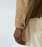 Lardini Suede leather jacket