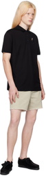 Ralph Lauren Purple Label Black Polo Bear Polo