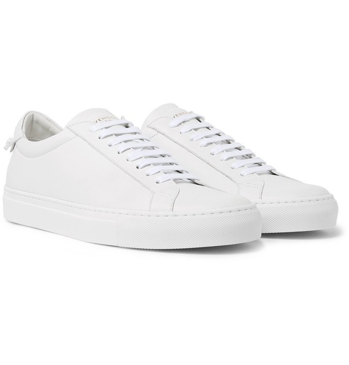 Photo: Givenchy - Urban Street Leather Sneakers - White