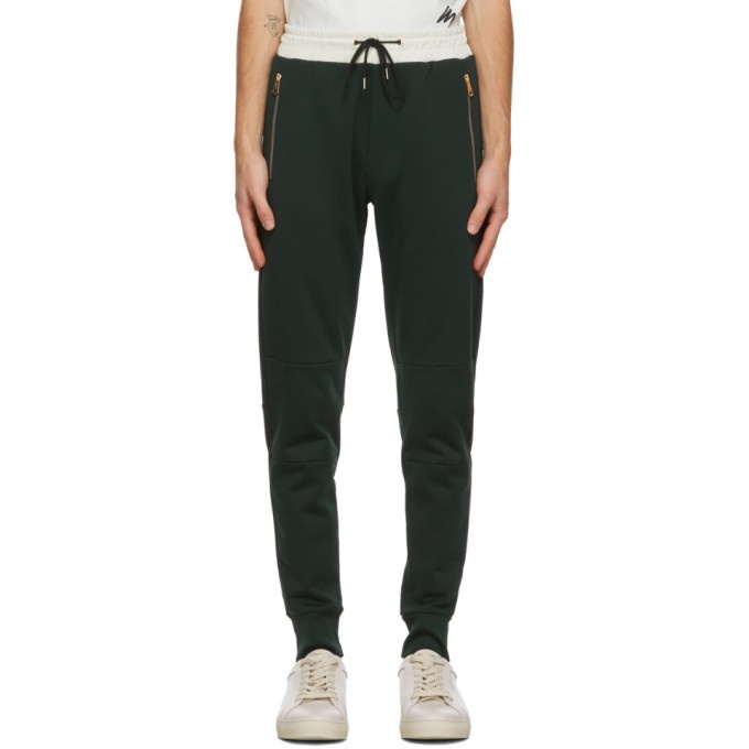 Photo: Paul Smith Green and Off-White Contrast Lounge Pants