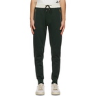 Paul Smith Green and Off-White Contrast Lounge Pants