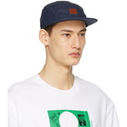 Acne Studios Indigo Denim Baseball Cap