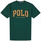 Polo Ralph Lauren Men's Polo College Logo T-Shirt in Hunt Club Green