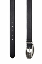 Diesel 3 cm belt in bonded leather - Belts - Unisex - Black
