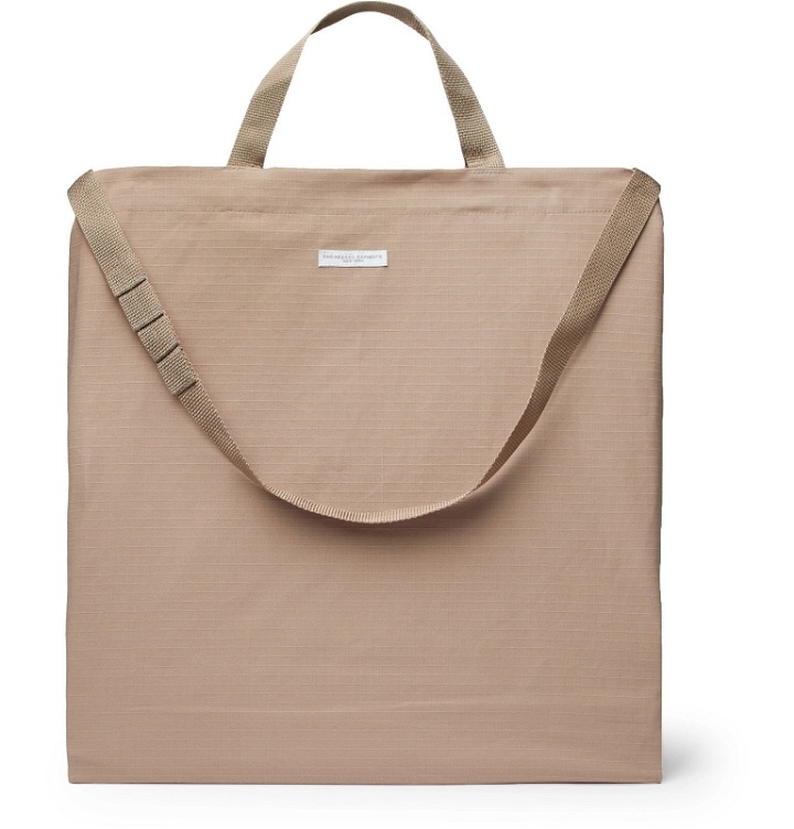 Photo: Engineered Garments - Carry All Cotton-Ripstop Tote Bag - Neutrals