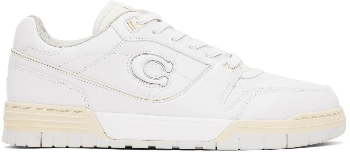 【関税込み】Coach 1941 ホワイト&グレー C201 スニーカー Coach 1941 White & Gray C201 Sneakers Coach 1941
