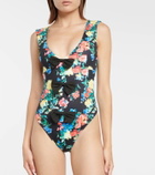 Caroline Constas Gale floral swimsuit