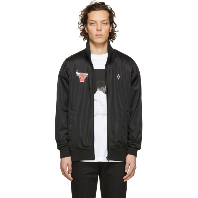 Marcelo Burlon County of Milan Black NBA Edition Chicago Bulls Zip