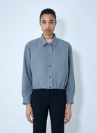 Jil Sander Cotton Poplin Cropped Shirt
