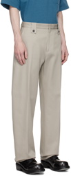 Bottega Veneta Gray Three-Pocket Trousers