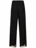 GUCCI - Gg Stretch Nylon Tulle Pants