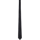 Burberry Black Check Manston Tie