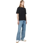 A.P.C. Black Boxy Micro Logo T-shirt