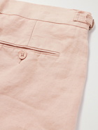 ORLEBAR BROWN - Norwich Slim-Fit Linen Shorts - Pink