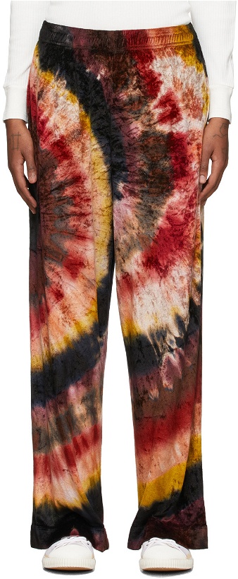 Photo: Acne Studios Multicolor Tie Dye Lounge Pants