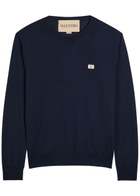Valentino Garavani Wool Jumper Navy