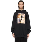 Balenciaga Black I LOVE PETS Medium Fit I Love Cats Hoodie