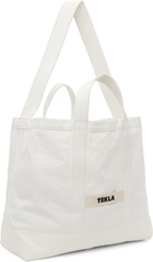 Tekla Off-White Beach Tote
