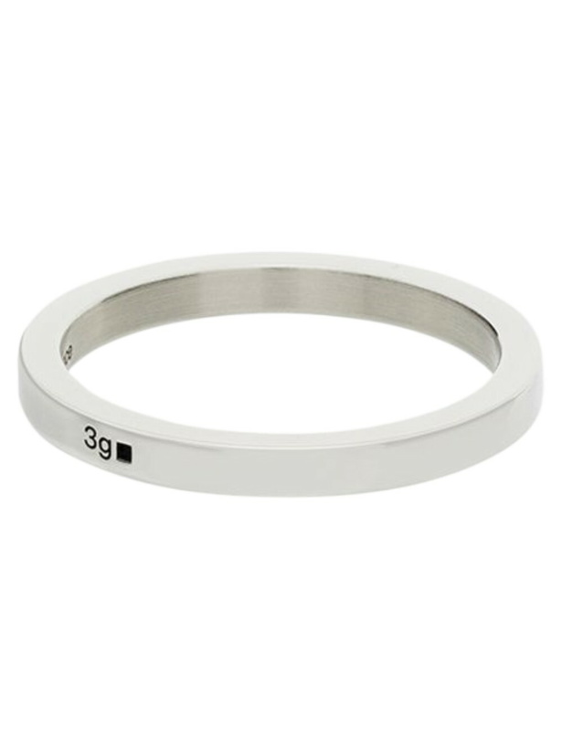 Photo: Le Gramme Sterling Silver La 3g Polished Ribbon Ring