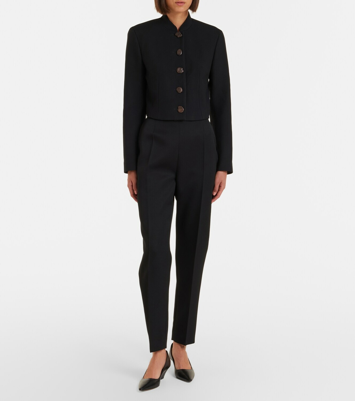 The Row Bellamy virgin wool jacket