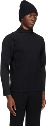 HOMME PLISSÉ ISSEY MIYAKE Black Basics Turtleneck