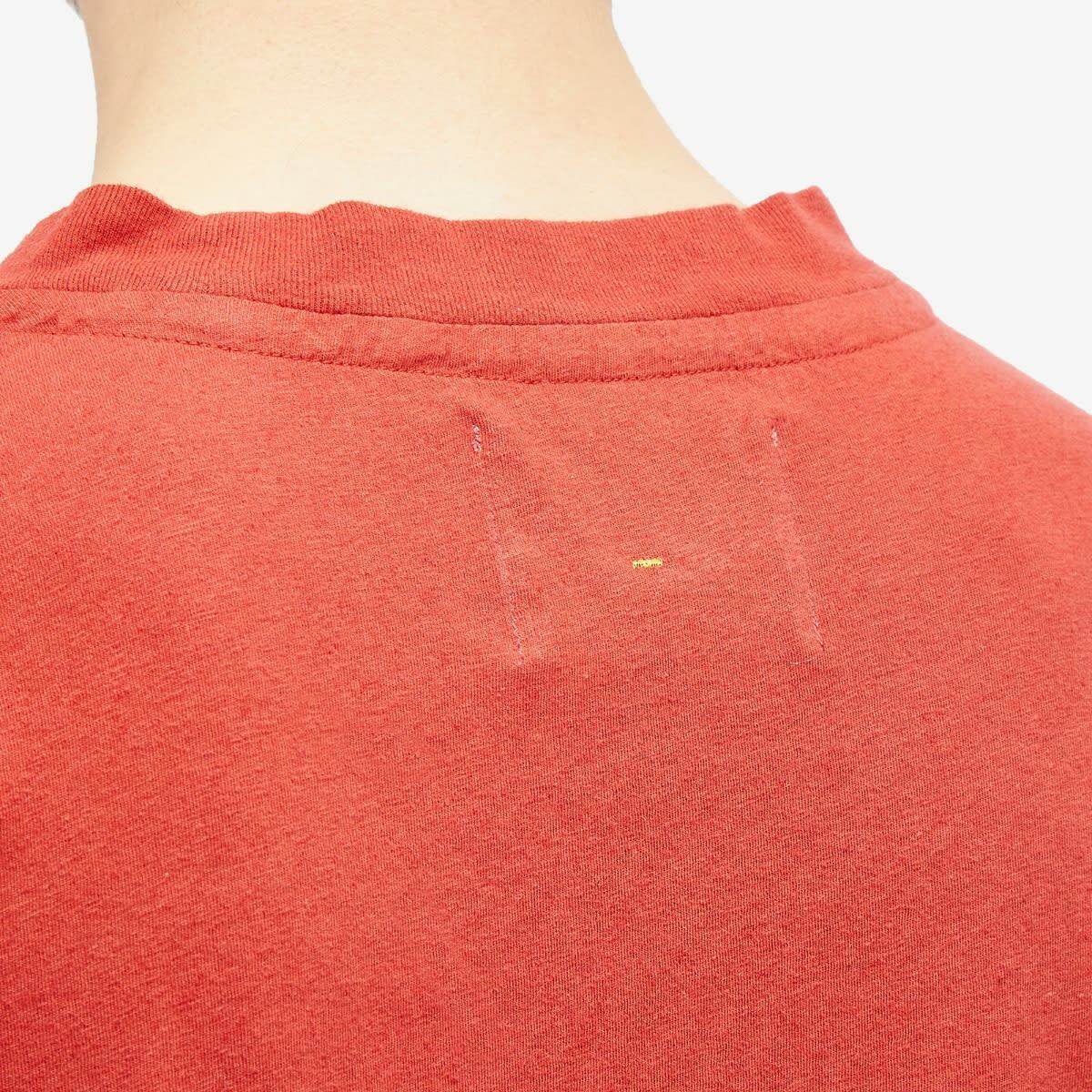 MHL by Margaret Howell Men's Simple T-Shirt in Sports Red