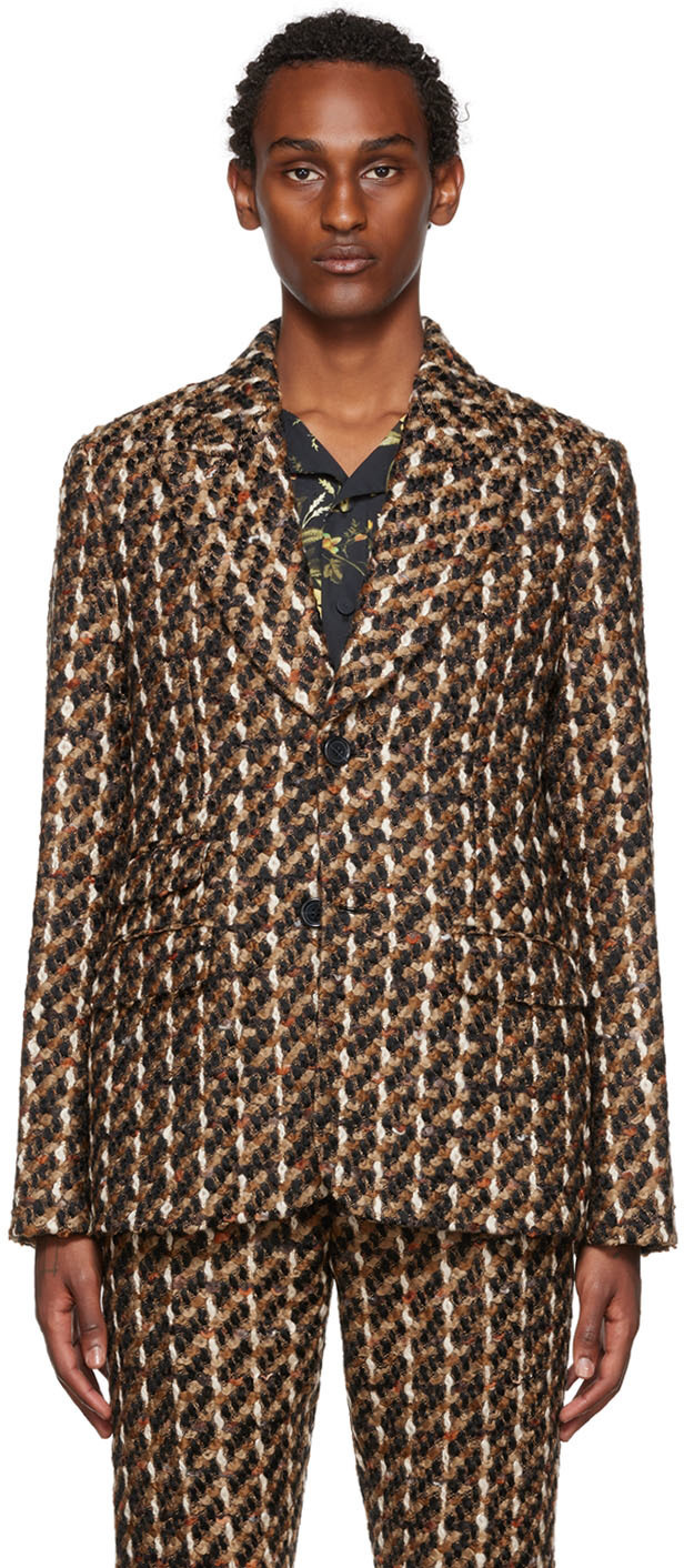 Erdem Brown Richard Blazer