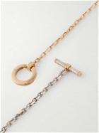 Bottega Veneta - Sterling Silver and Gold-Plated Necklace