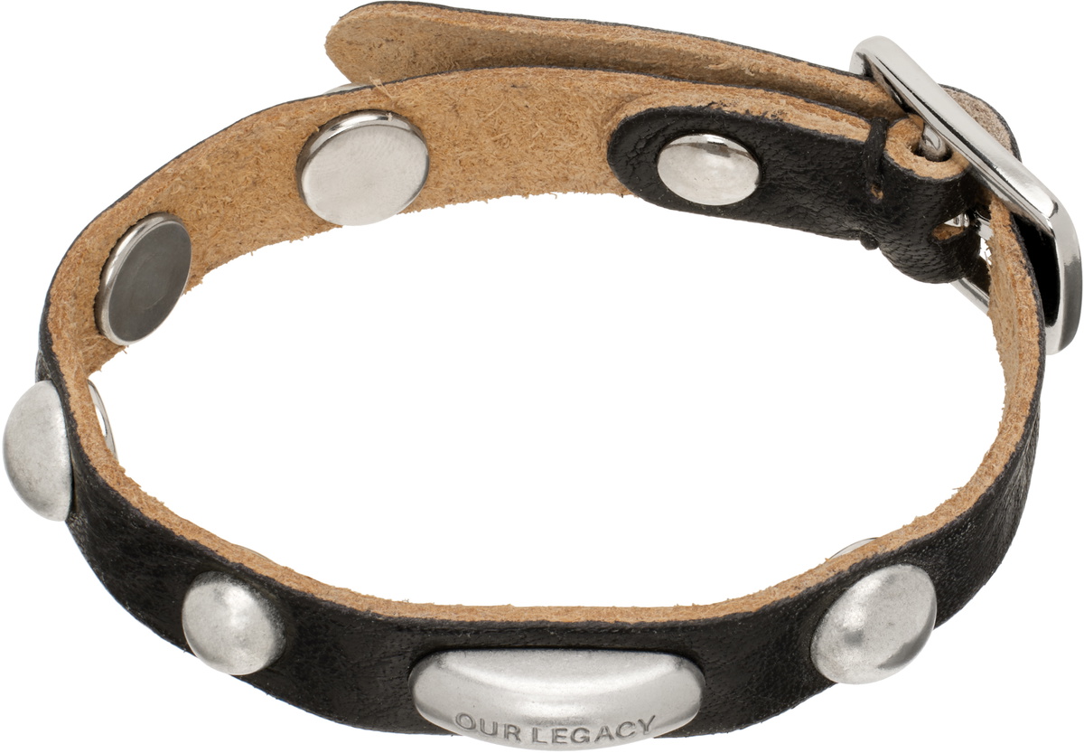 OUR LEGACY Black Spine Bracelet Our Legacy