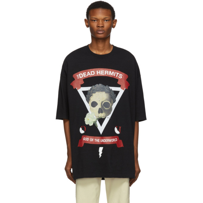 Undercover Black Dead Hermits T-Shirt Undercover Undercover Black Dead Hermits T-Shirt Undercover