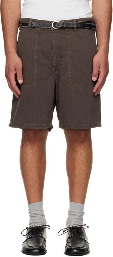 Photo: JEANERICA Brown Genua Worker Chino Shorts