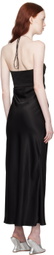 Anna October Black Sarah Midi Dress