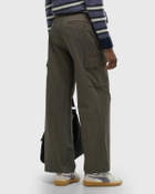 ØLÅF HERRINGBONE CARGO PANTS Brown Womens Casual Pant