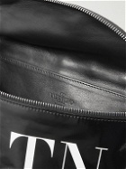 Valentino - Valentino Garavani Logo-Print Patent-Leather Belt Bag