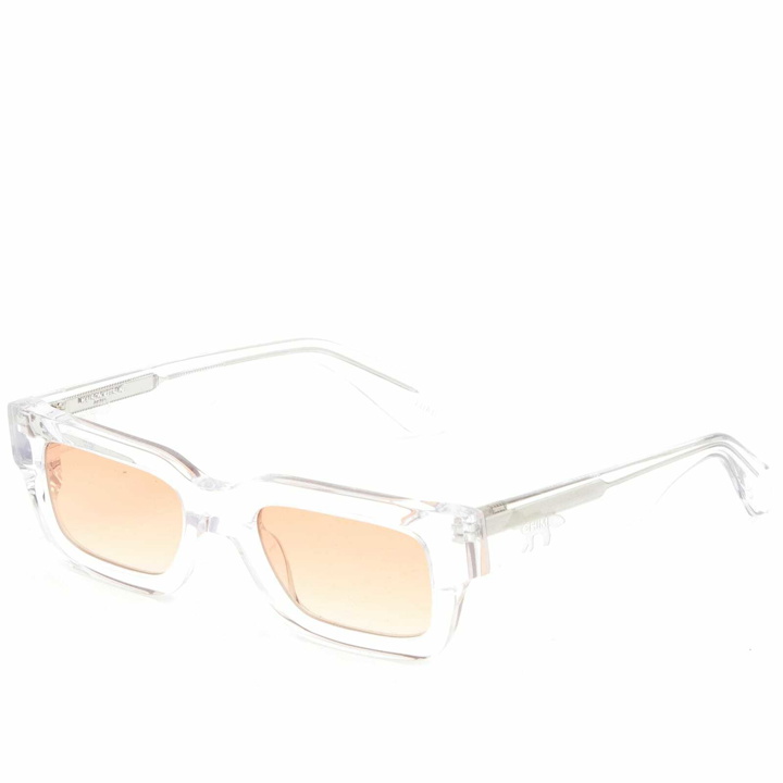 Photo: Maison Kitsuné Men's Mk X Chimi 05 Small Clear in Transparent