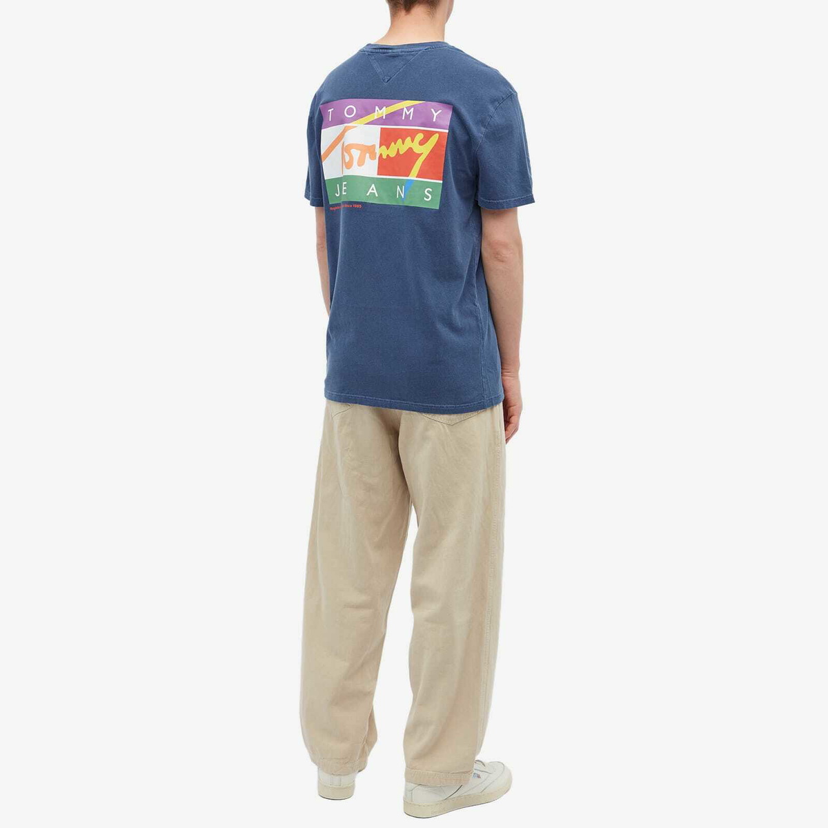 Tシャツ・カットソー      Jeans Classic Small Flag Official NewJeans X Hiroshi Fujiwara COLLER T-SHIRT POPUP