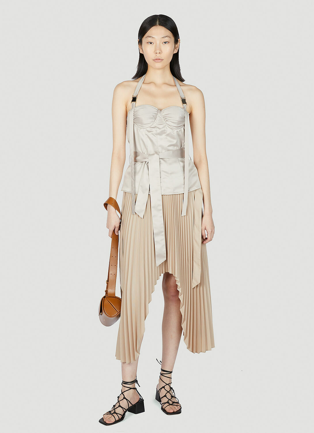 Rokh Halterneck Corset Top