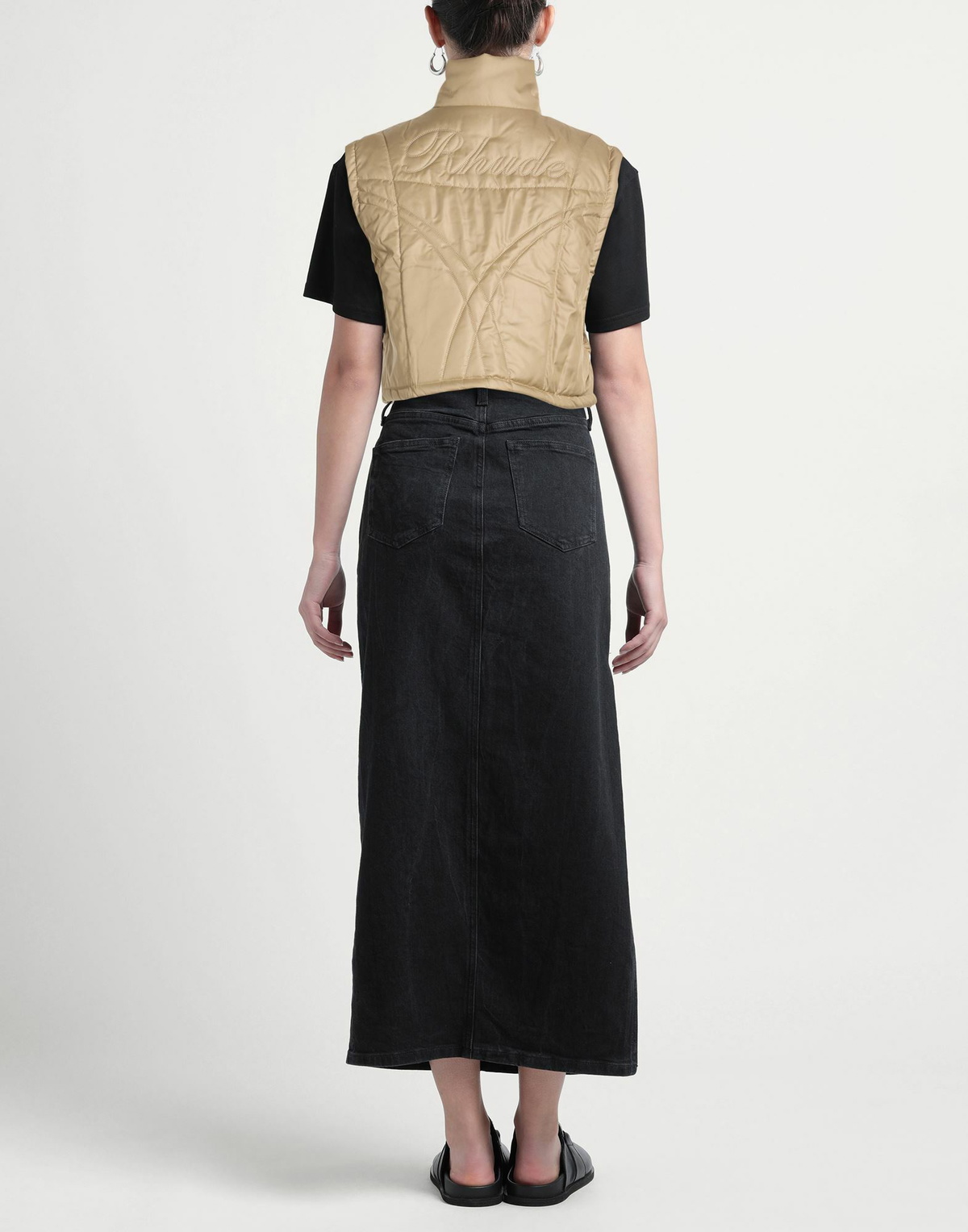 Rhude Womens Vest Sand