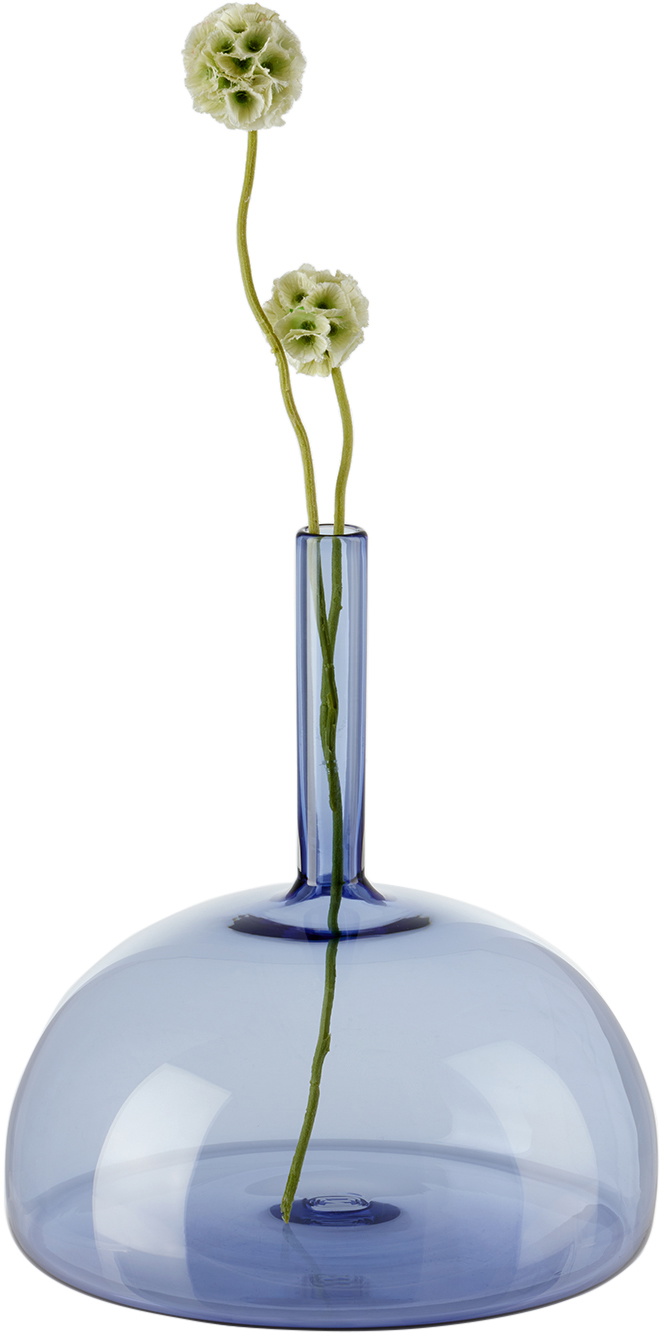 Nate Cotterman Blue Large Oil Can Balloon Vase