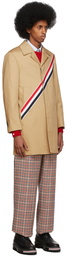 Thom Browne Tan Classic Mac Coat