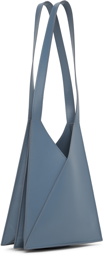 MM6 Maison Margiela Blue Mini Triangle 6 Bag