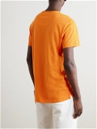 Orlebar Brown - Classic Slub Cotton-Jersey T-Shirt - Orange